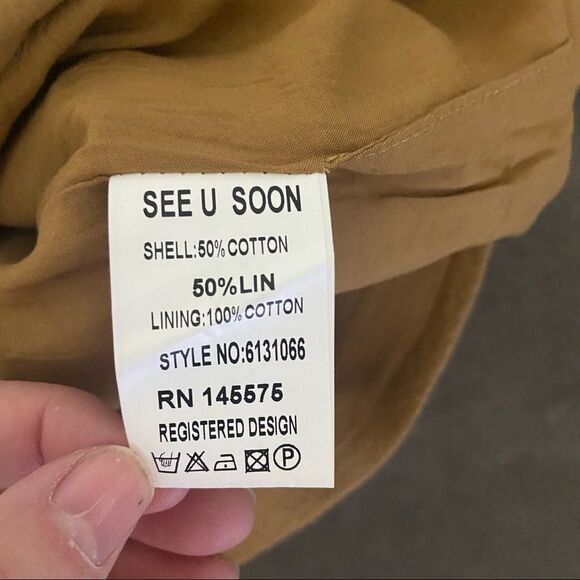 Anthro See U Soon Aztec mini skirt size 2 - Picture 7 of 7